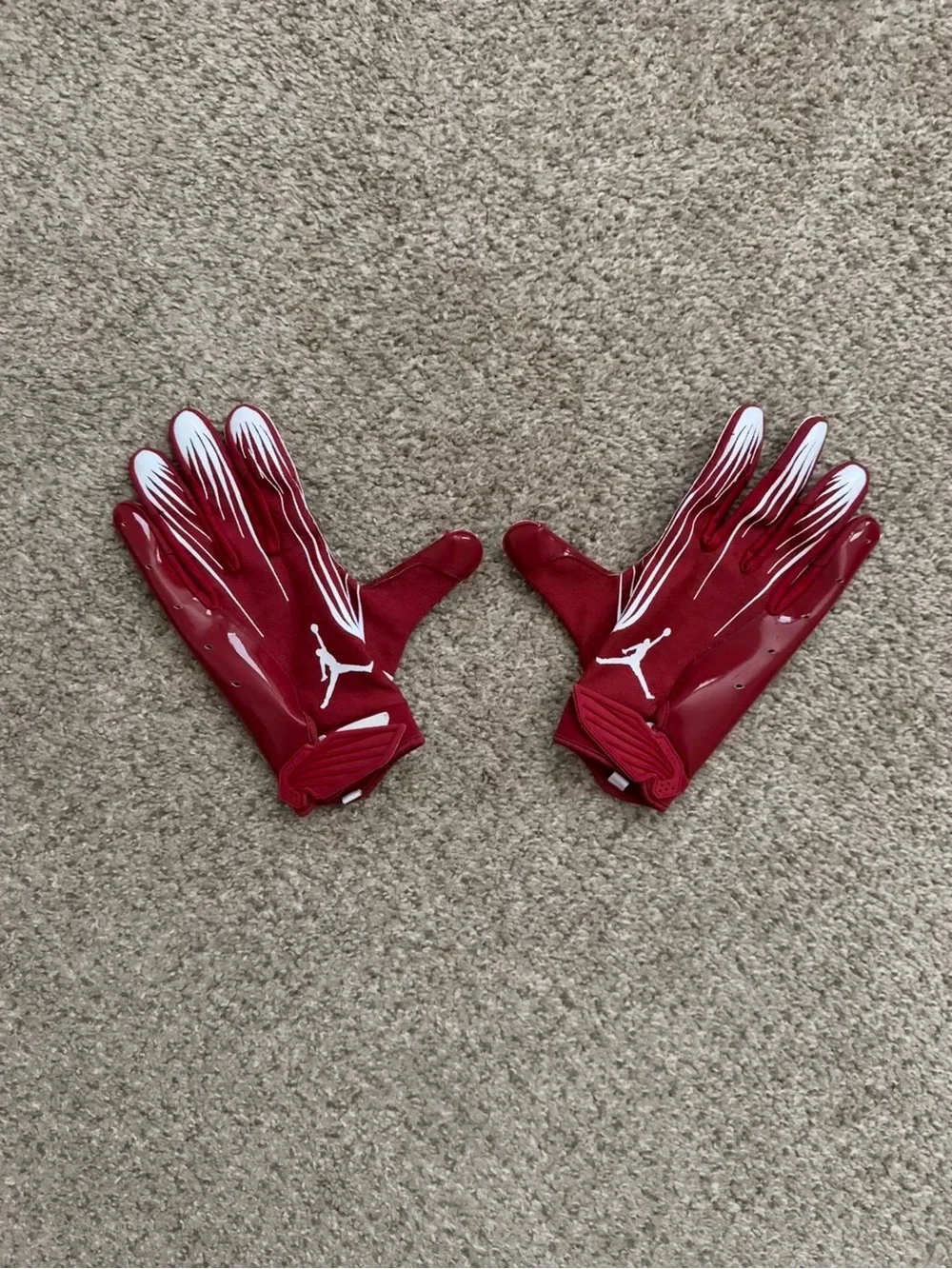 OU Football Player Exclusive Team Issued Jordan Football Gloves Mens XL